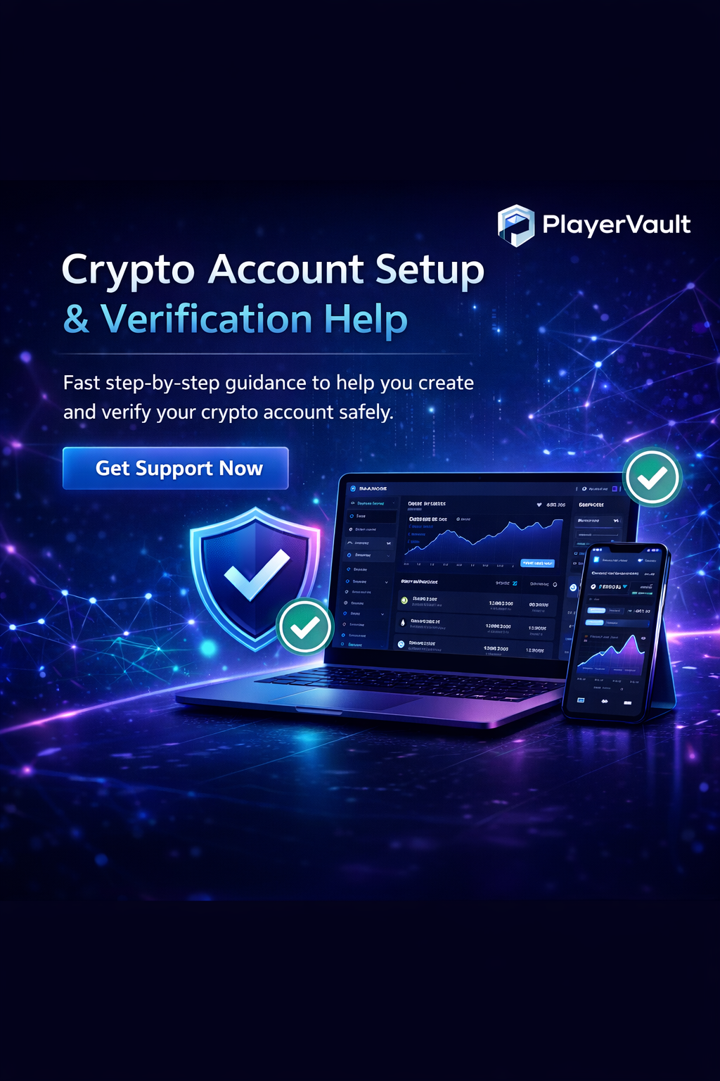 FCB35E81-69E9-4833-8A0B-D1D6AF19E95E Crypto Account Setup & Verification Assistance (Step-by-Step Support) - Image 1